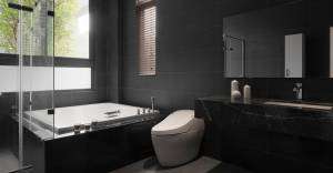  Stylish Black Bathroom Ideas for A Striking Dark Look