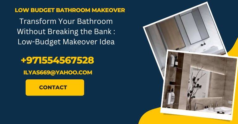 Low Budget Bathroom Makeover  Transform Your Bathroom Without Breaking the Bank: Low-Budget Makeover Idea