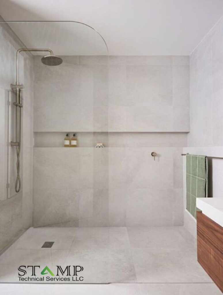 modern shower designs Dubai