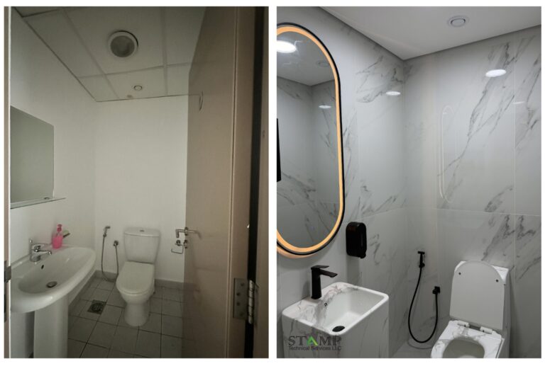HDS Tower cluster F JLT Dubai bathroom remodeling